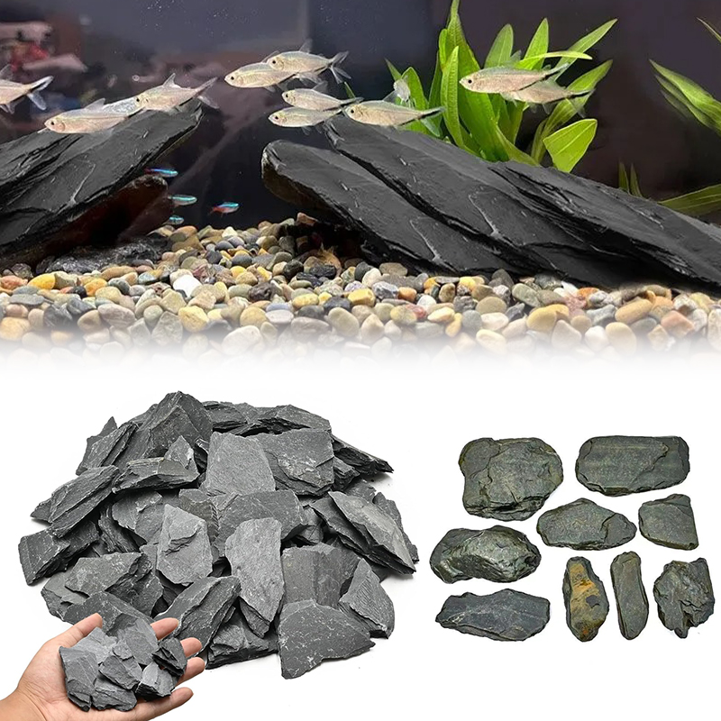 Fish Aquarium Home - 500/1000g Fish Tank Landscape Stone Kit