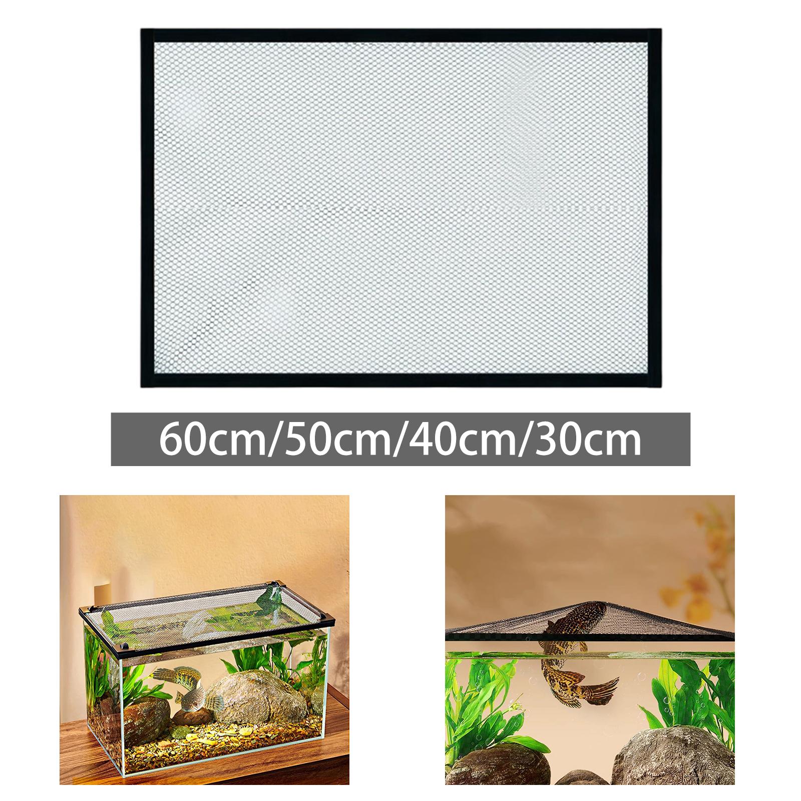 Aquarium Fish Jump Guard - Aquarium Screen Top Cover Magnetic Aquarium