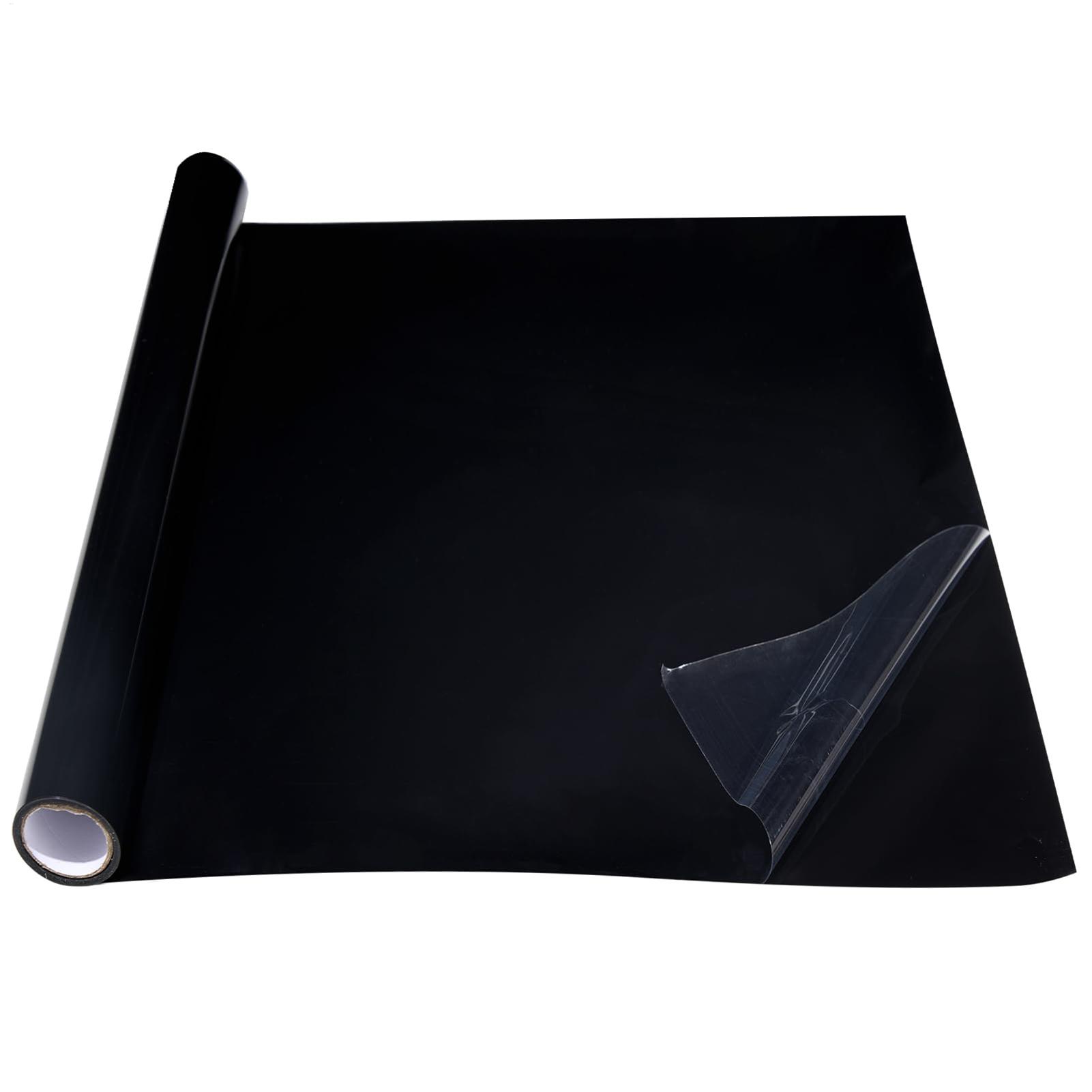 Aquarium Fish Wallpaper - Black Aquarium Background Static Cling Sticker,