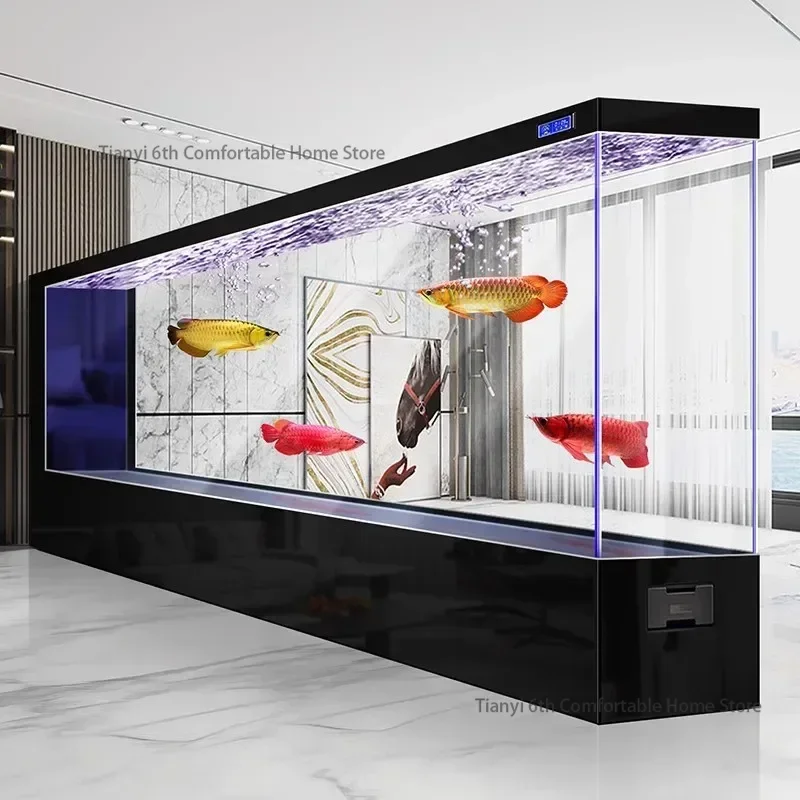Aquarium Fish Long - Super Large Transparent Luxury Aquariums Appreciate