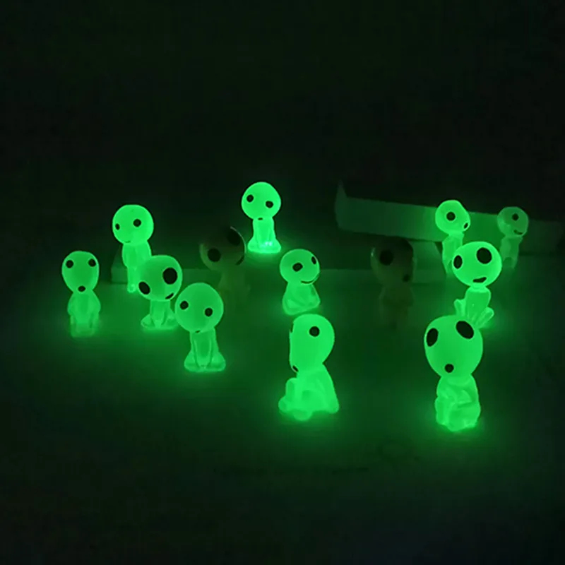 Fish Aquarium Home - Luminous Elves Mini Figures Fish Tank