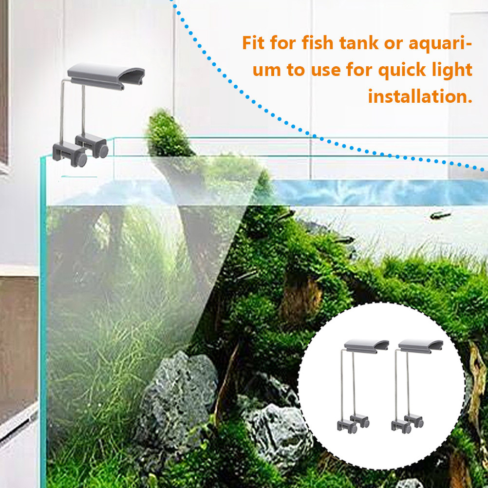2Pcs Aquarium Light Stand Adju - Aquarium Fish Lamp ulasan dan harga