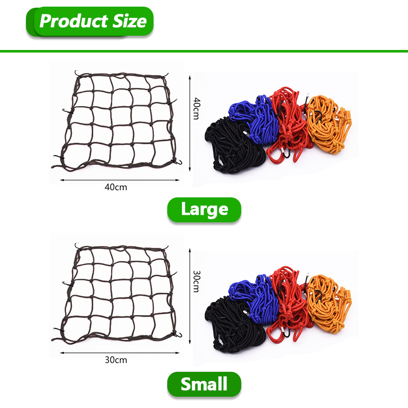 Motorcycle Luggage Net 30x30cm - Tank Divider Mesh ulasan dan harga