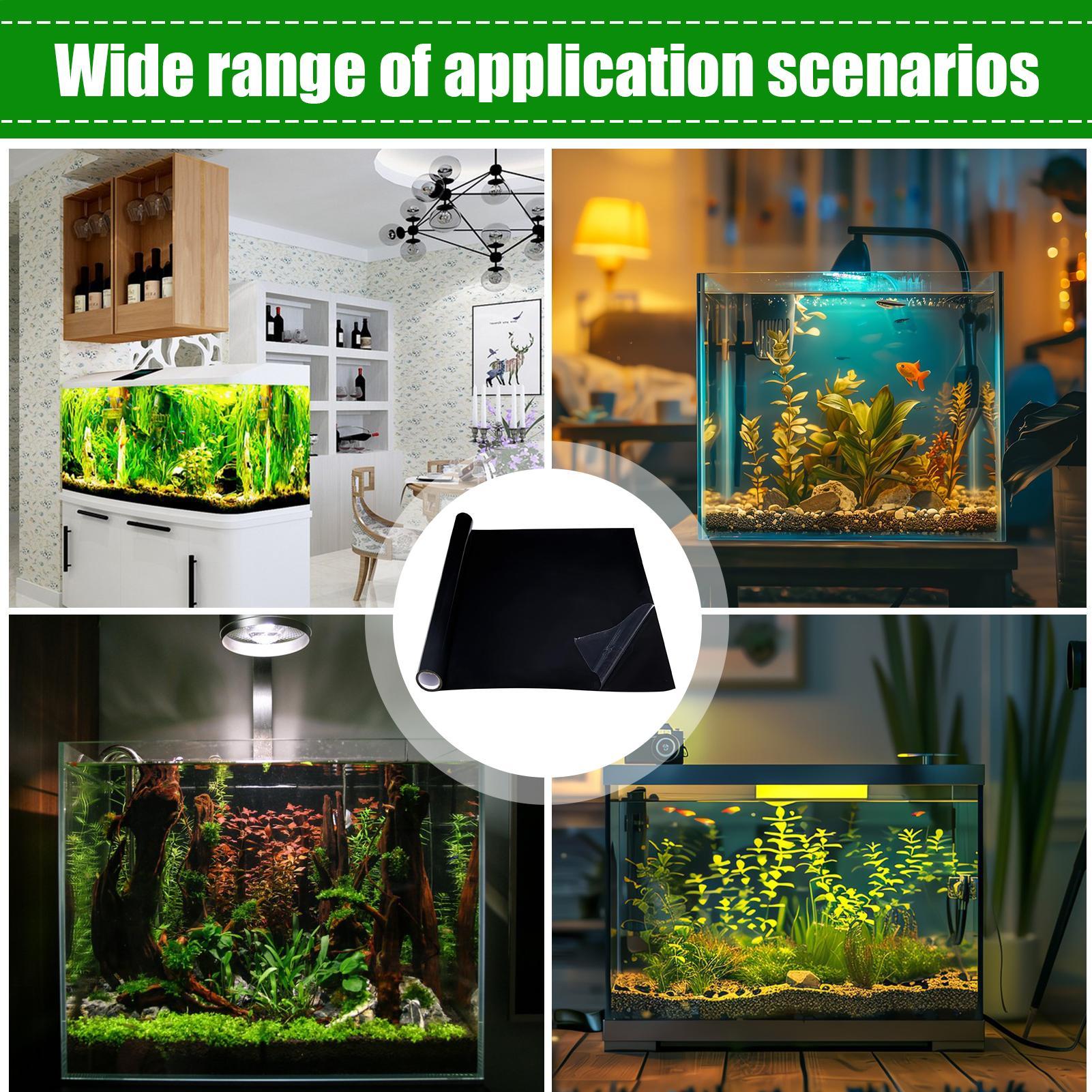 Fish Tank Background Static Cl - Aquarium Fish Wallpaper ulasan dan harga
