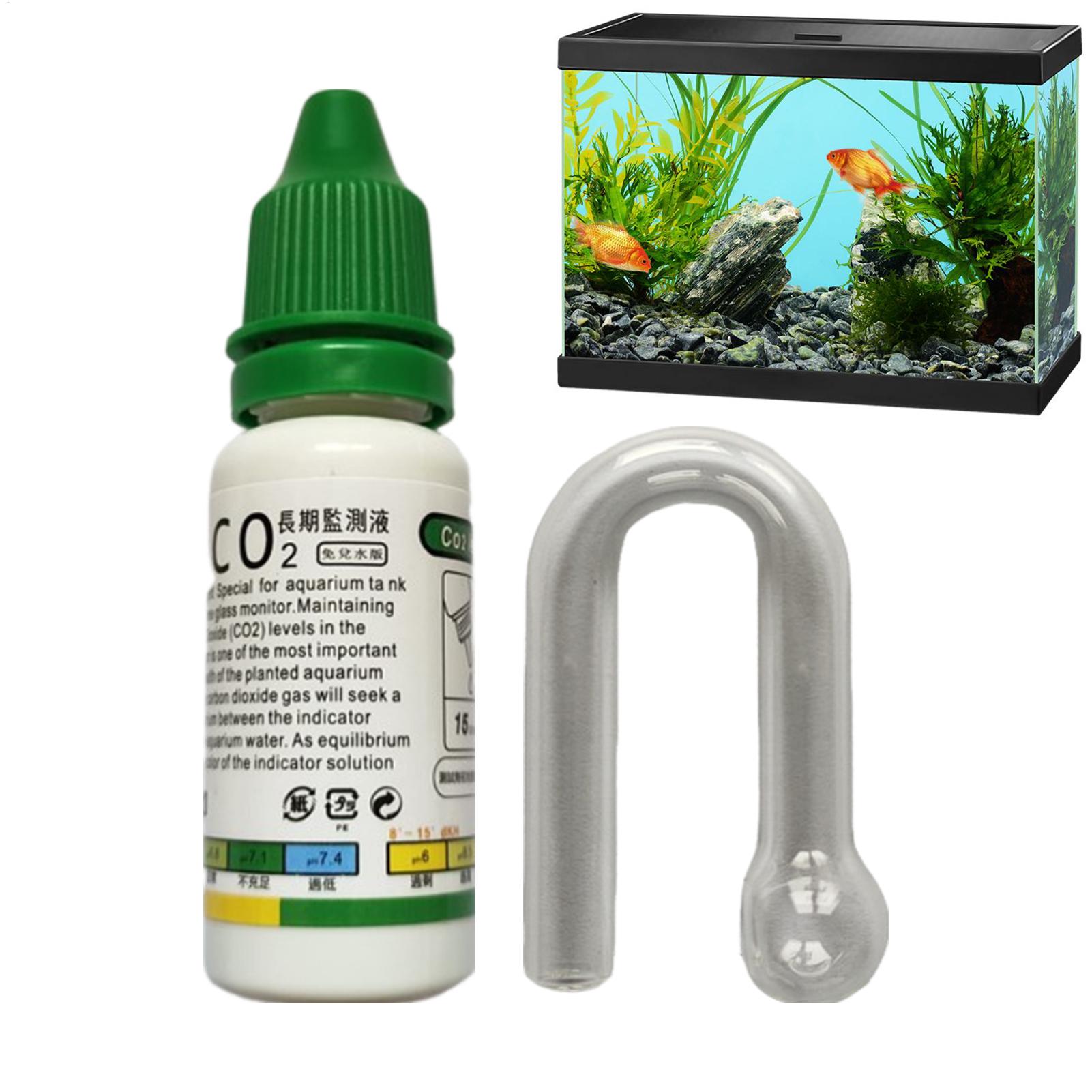 Aquarium CO2 Indicator Solutio - Aquarium Fish Long ulasan dan harga