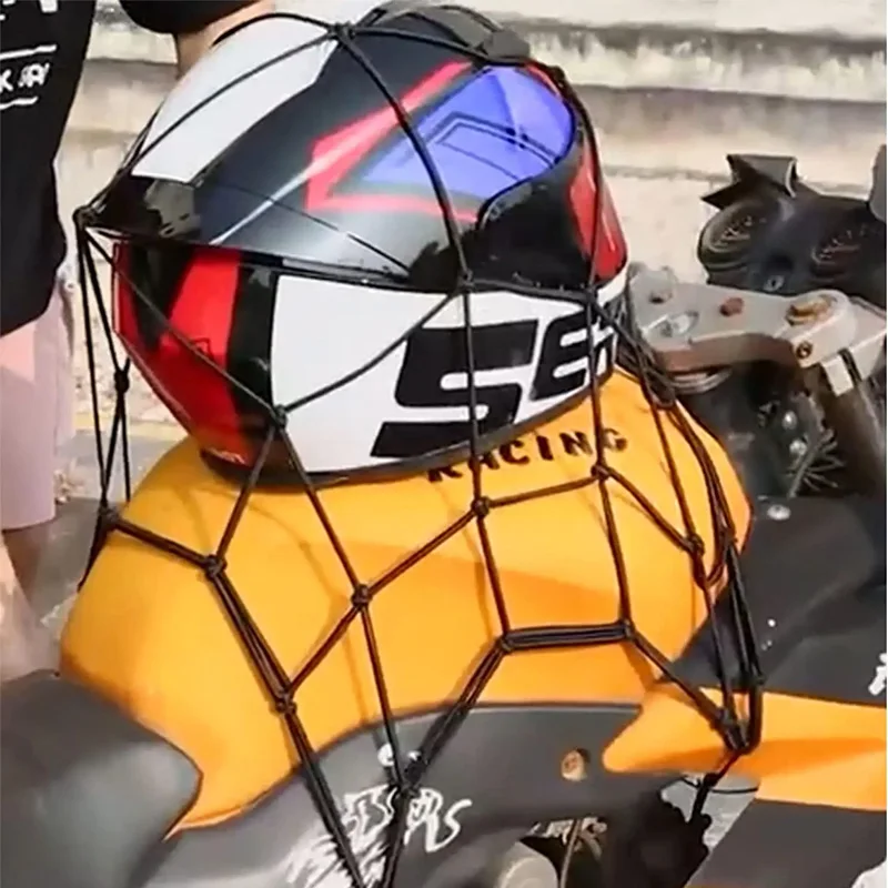 Motorcycle Luggage Net Helmet  - Tank Divider Mesh ulasan dan harga