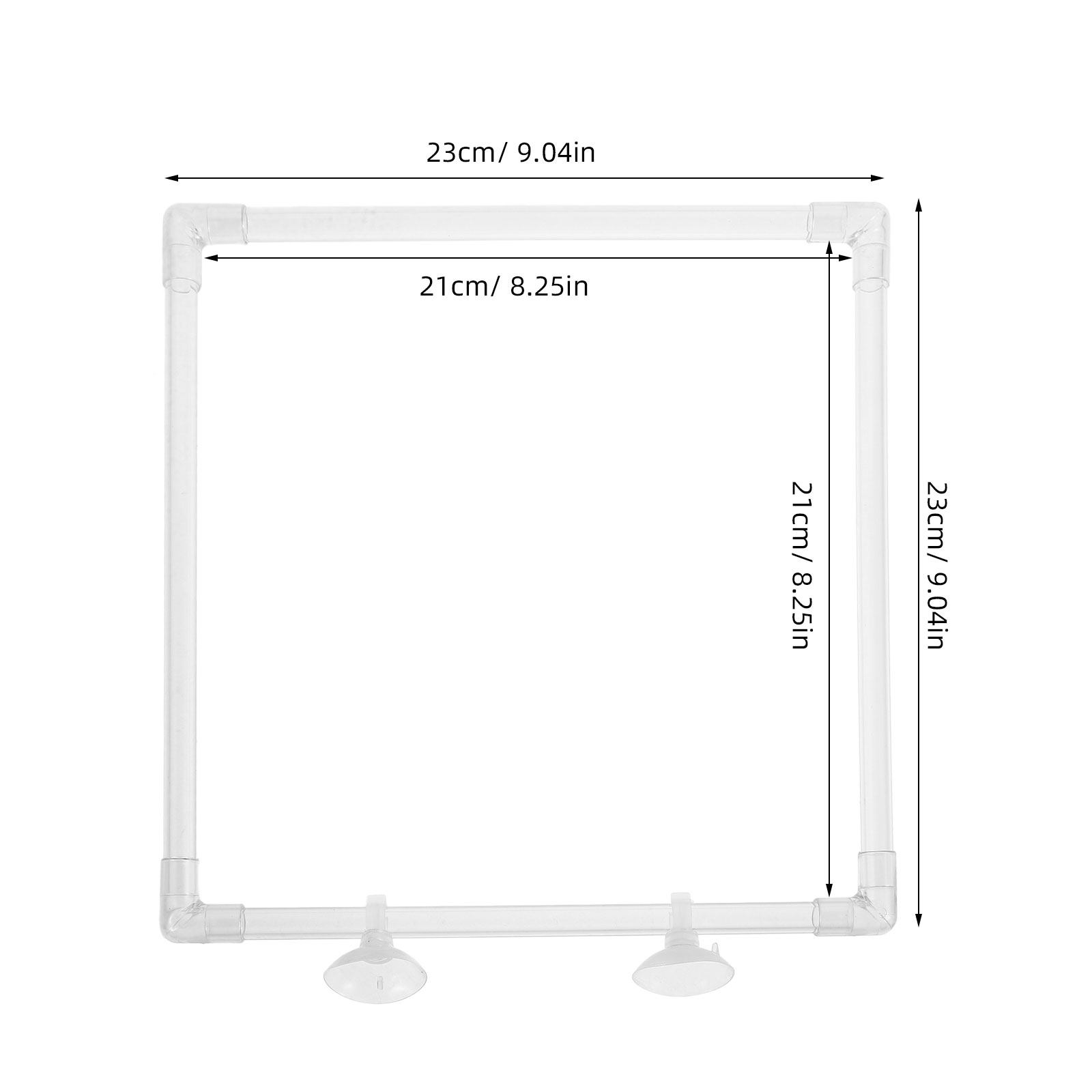 Acrylic Fish Feeding Ring Tran - Aquarium Fish Keeping ulasan dan harga