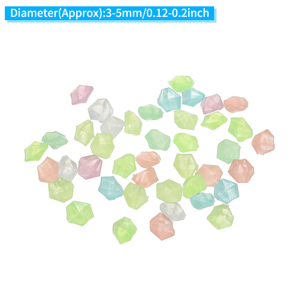 1000Pcs Luminous Sand Glow In  - Fish Aquarium Home ulasan dan harga