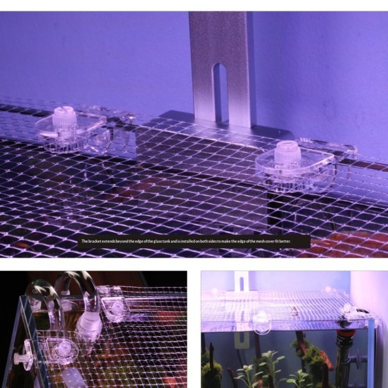(BF06)1Pcs Fish Tank Net Anti  - Aquarium Fish Jump Guard ulasan dan harga