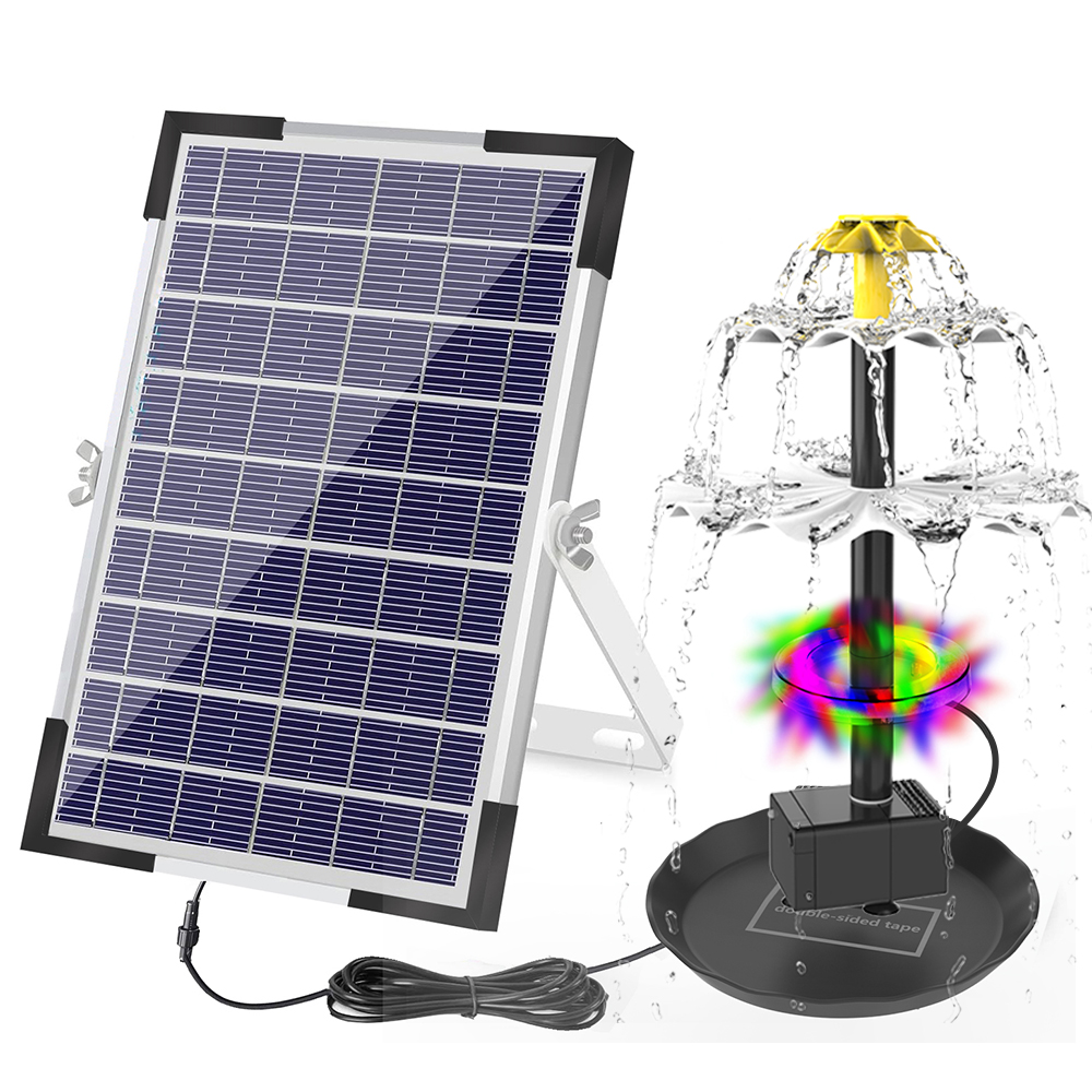 Solar Fountain Pump for Bird B - Aquarium Fish Lamp ulasan dan harga
