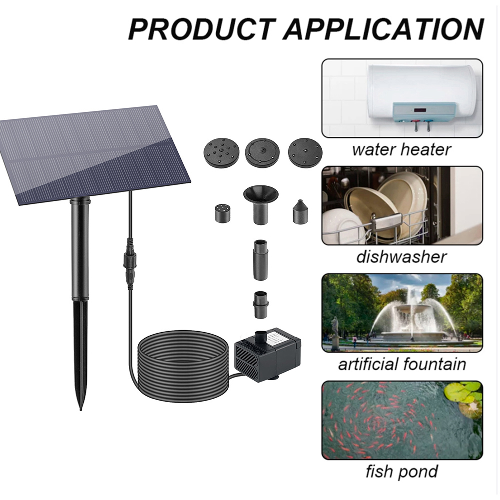 5W 5V Water Fountain Garden De - Fish Aquarium Home ulasan dan harga