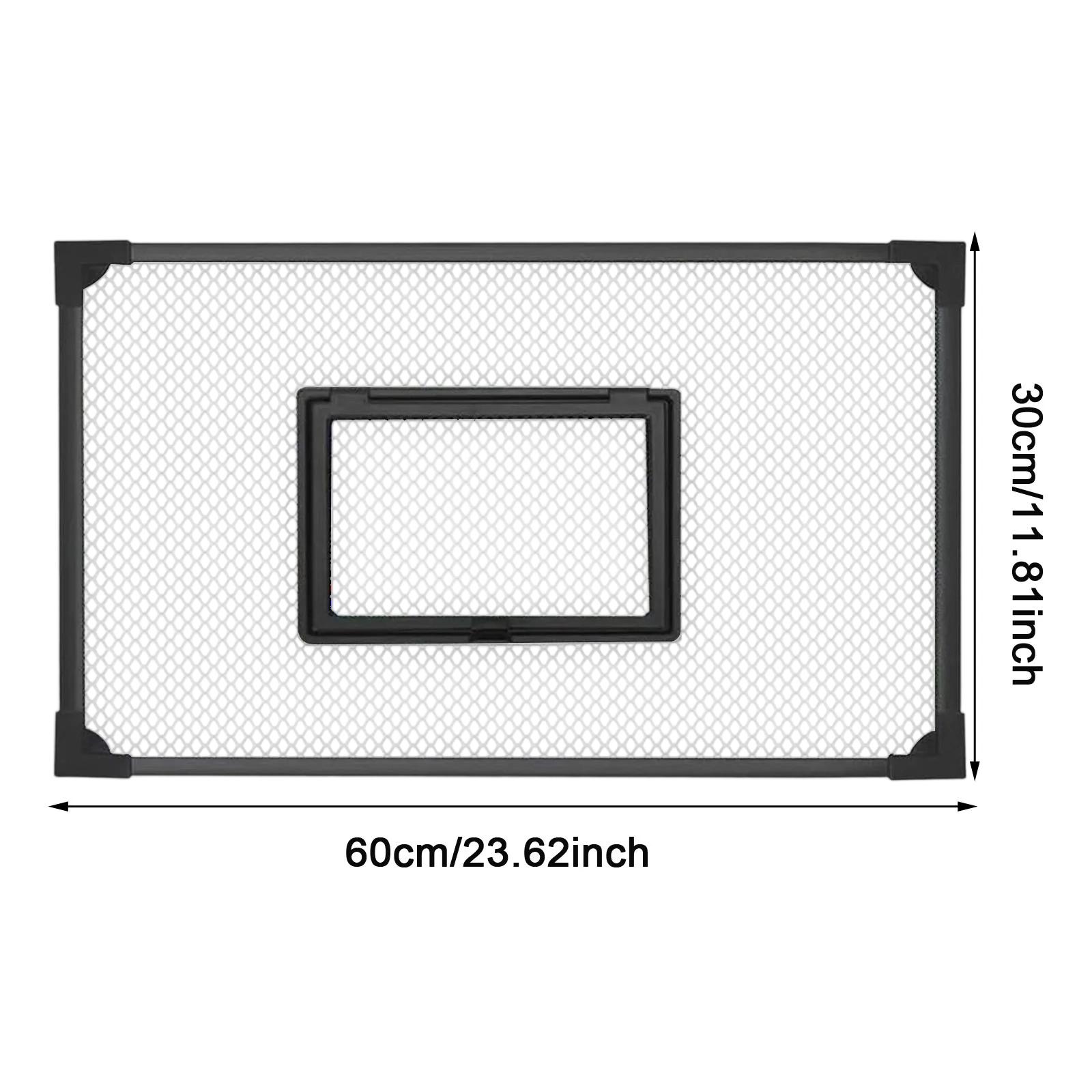Magnetic Mesh Aquarium Screen  - Aquarium Fish Jump Guard ulasan dan harga