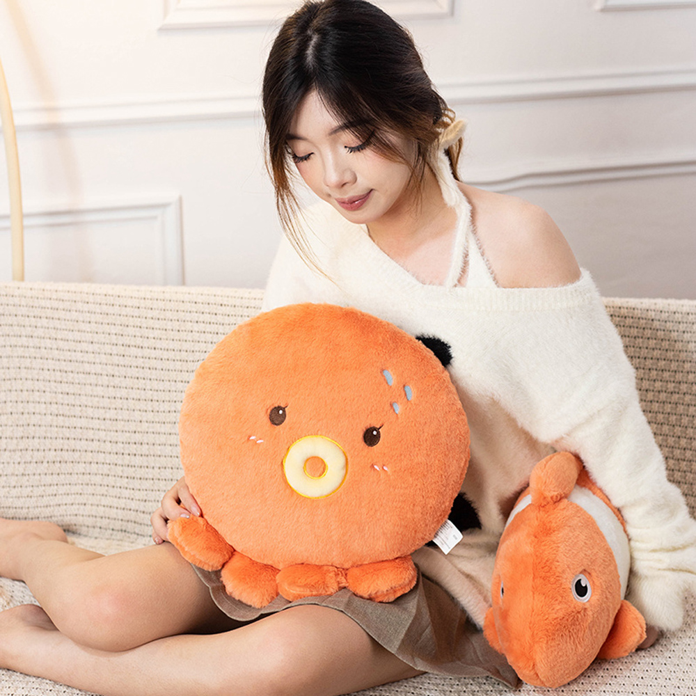 Cute Clown Fish Octopus Seal A - Aquarium Fish Keeping ulasan dan harga