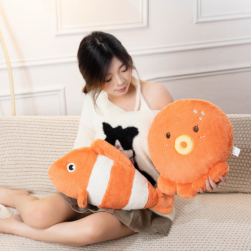 Cute Clown Fish Octopus Seal A - Aquarium Fish Keeping ulasan dan harga