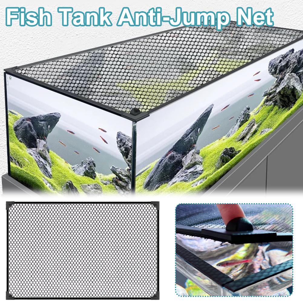 Magnetic Aquarium Cover Screen - Aquarium Fish Jump Guard ulasan dan harga