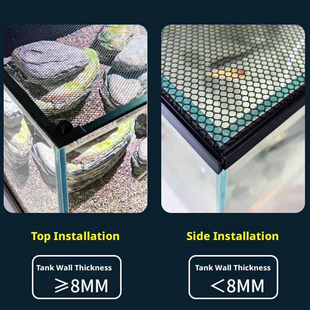 Magnetic Aquarium Cover Screen - Aquarium Fish Jump Guard ulasan dan harga