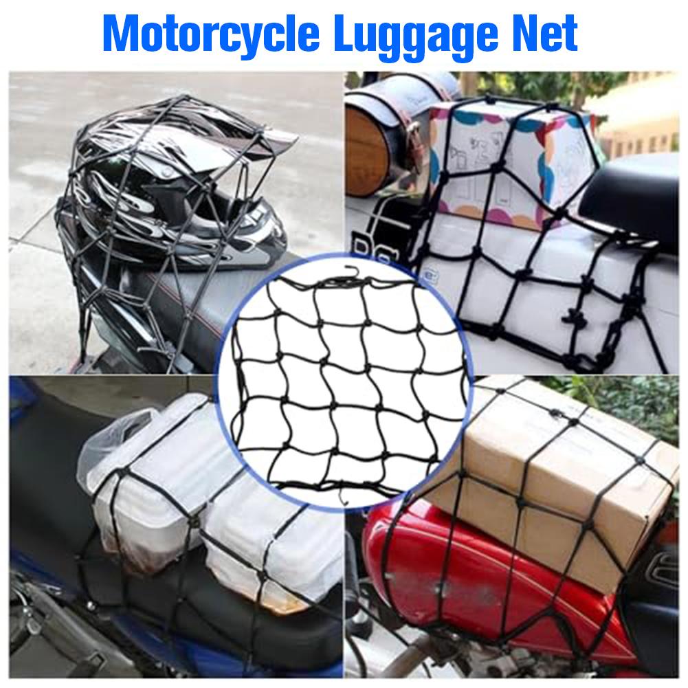 1pc Motorcycle Luggage Net Bik - Tank Divider Mesh ulasan dan harga
