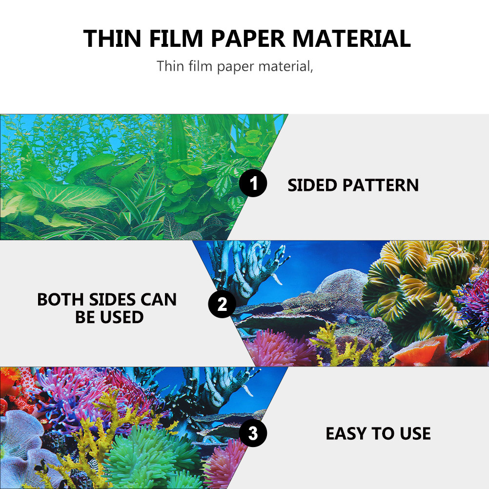 Fish Tank Background Paper Thi - Aquarium Fish Wallpaper ulasan dan harga