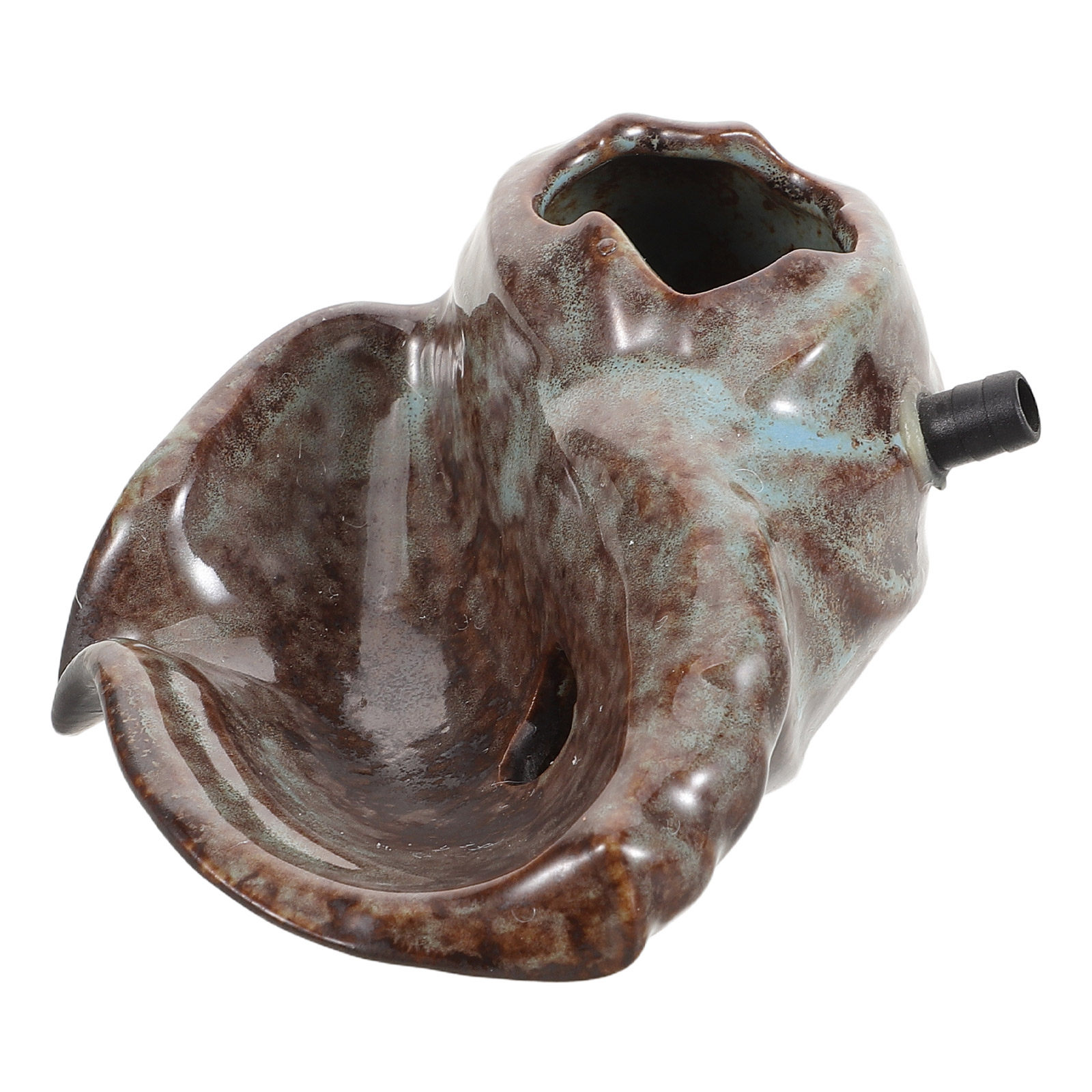Ceramic Jar Fountain Waterfall - Fish Aquarium Home ulasan dan harga