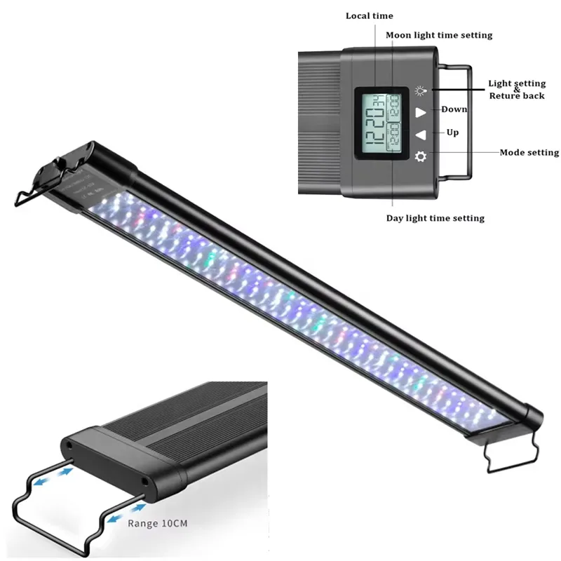 LED Programmable Aquarium Ligh - Aquarium Fish Lamp ulasan dan harga