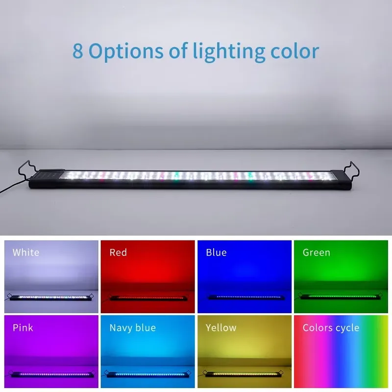 LED Programmable Aquarium Ligh - Aquarium Fish Lamp ulasan dan harga