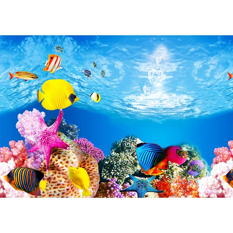 50cm Aquarium Decoration Water - Aquarium Fish Wallpaper ulasan dan harga
