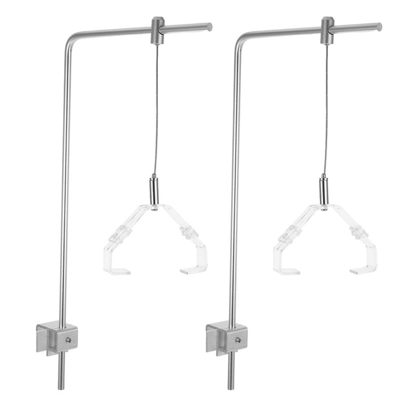 AB41-2Pcs Fish Tank Light Rack - Aquarium Fish Lamp ulasan dan harga