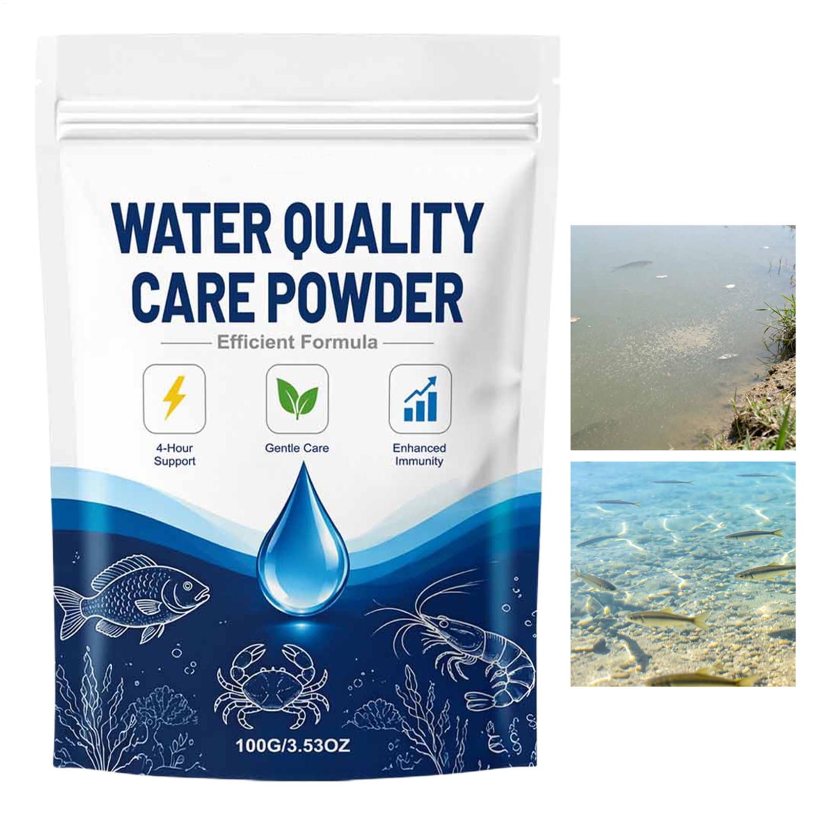 100g Aquarium Water Clarifier  - Aquarium Fish Long ulasan dan harga