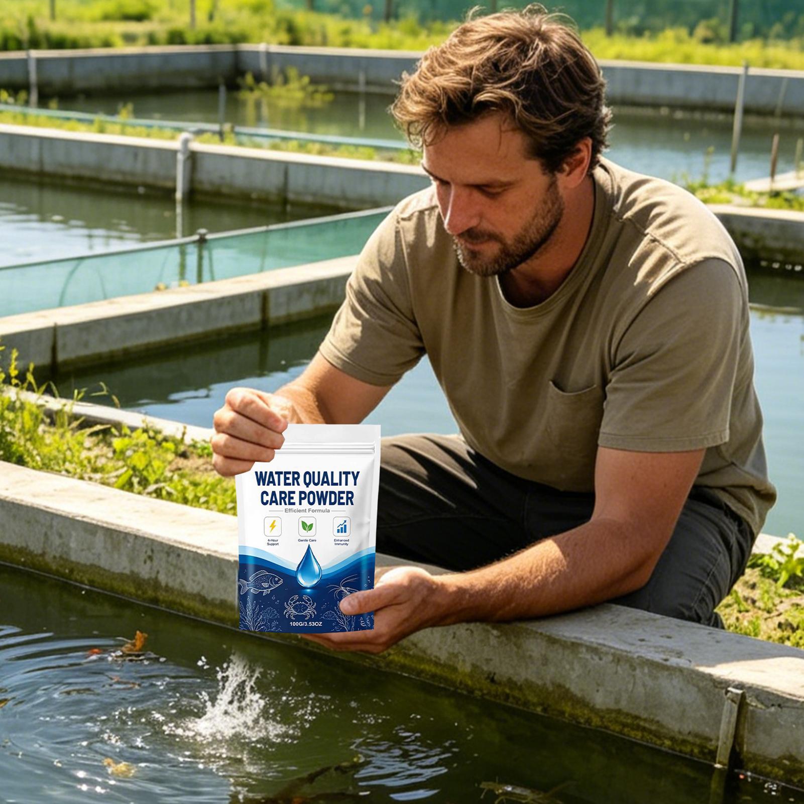 100g Aquarium Water Clarifier  - Aquarium Fish Long ulasan dan harga