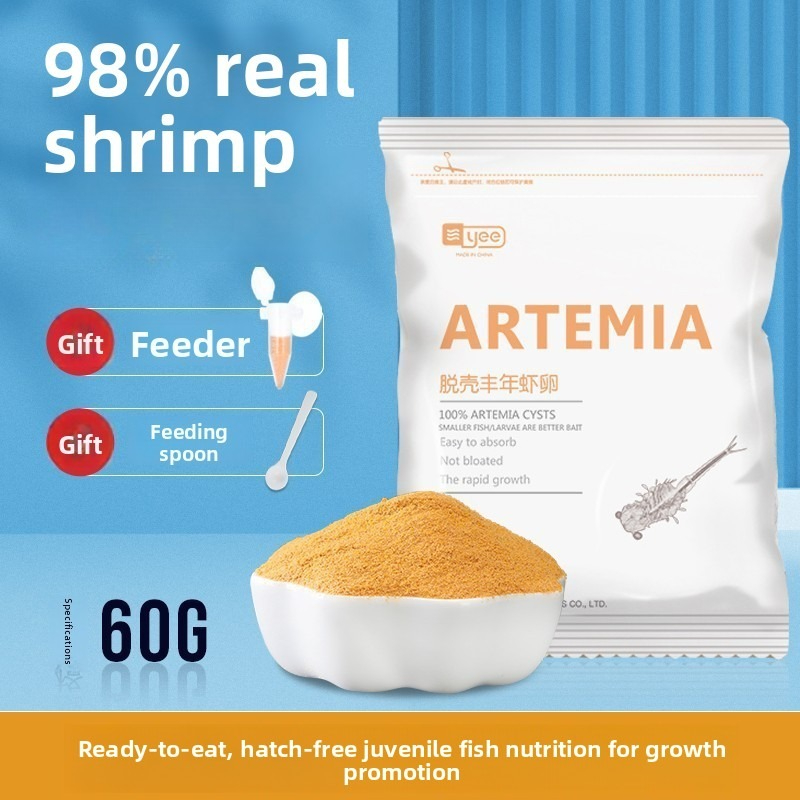 Yee Nutritious Brine Shrimp Ar - Aquarium Fish Holiday Food ulasan dan harga