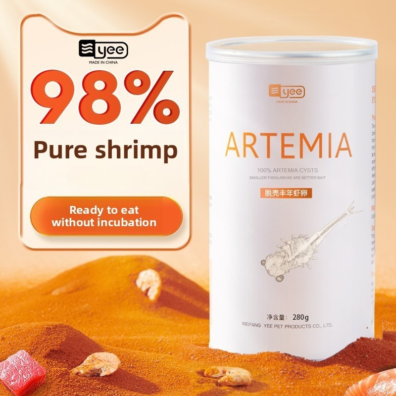 Yee Nutritious Brine Shrimp Ar - Aquarium Fish Holiday Food ulasan dan harga