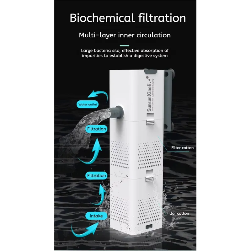 Aquarium Internal Filter 4 in  - Aquarium Fish Small ulasan dan harga