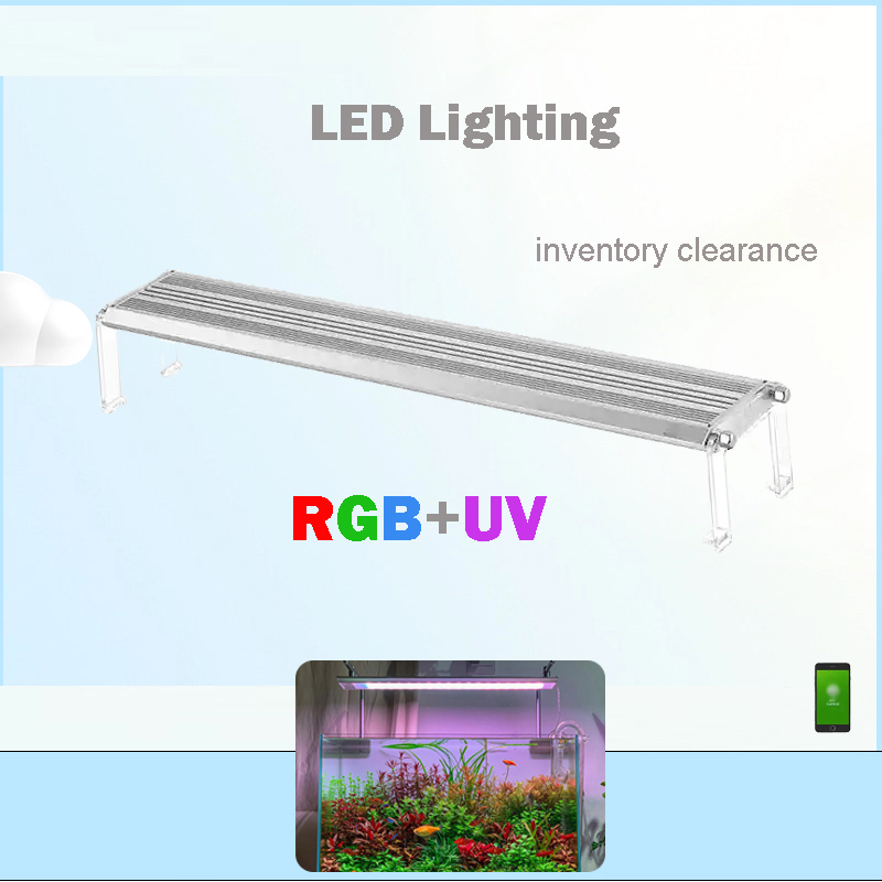 Led Lighting 60cm 80cm 90cm RG - Aquarium Fish For Sale ulasan dan harga
