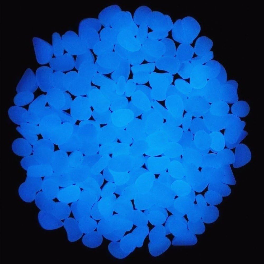 Fish Tank Rocks Glow Blue Pebb - Aquarium Fish Quarantine ulasan dan harga