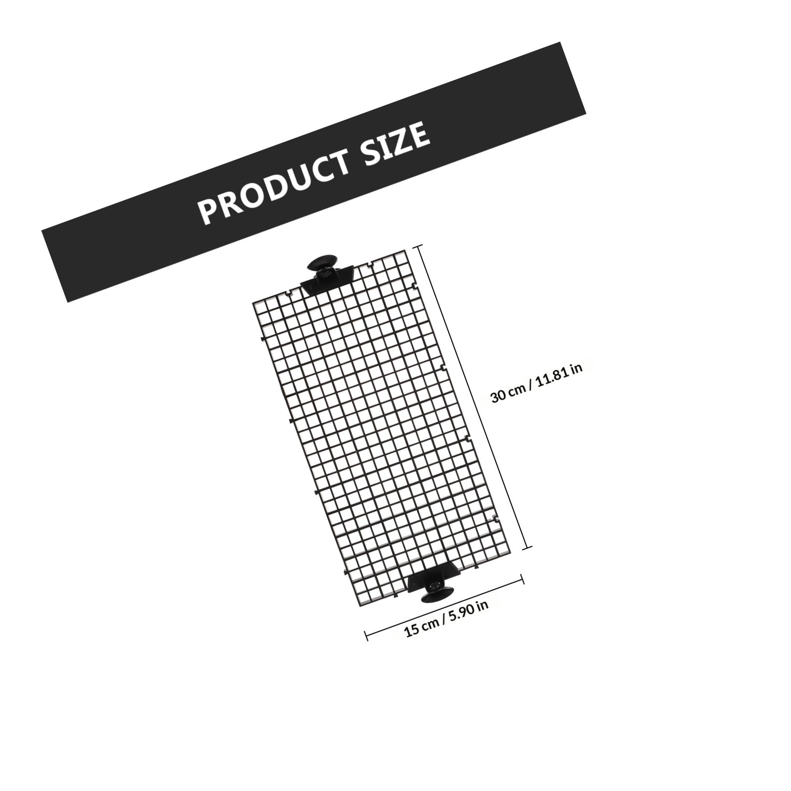 1Set Premium PVC Fish Tank Div - Tank Divider Mesh ulasan dan harga
