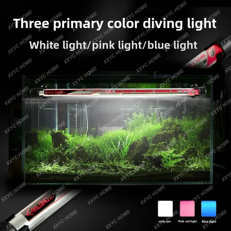 ZC fish tank diving lamp grass - Aquarium Fish Lamp ulasan dan harga