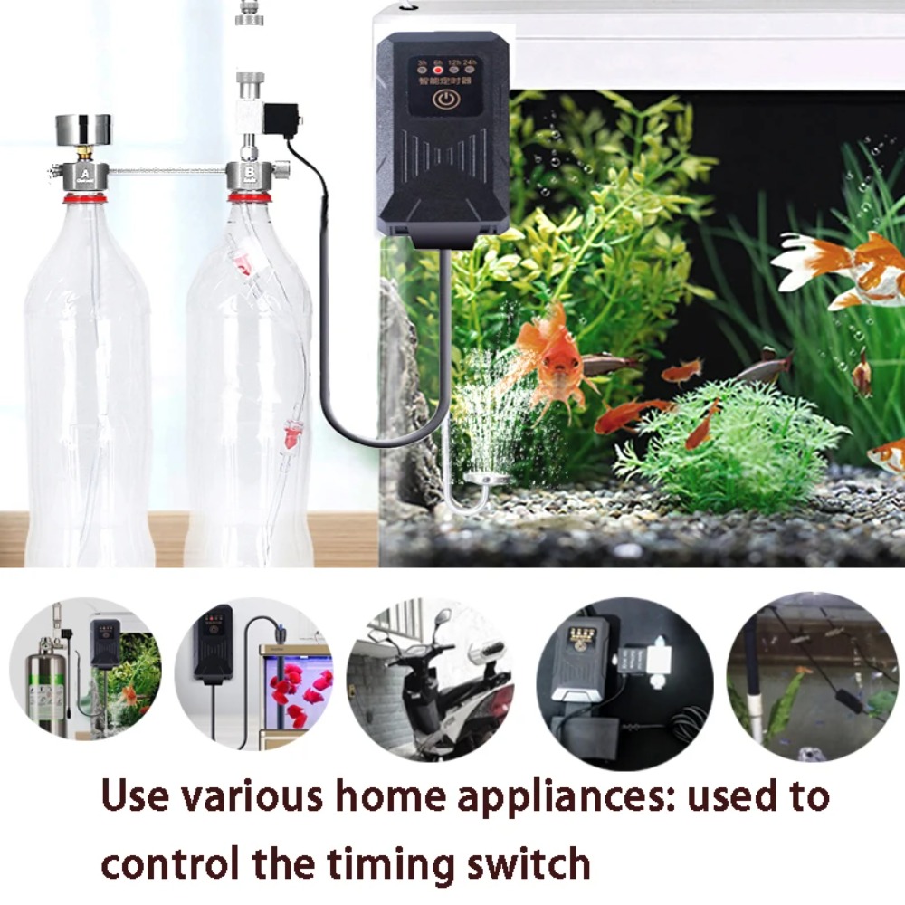 Four-speed Cycle Aquarium Time - Aquarium Fish Lamp ulasan dan harga