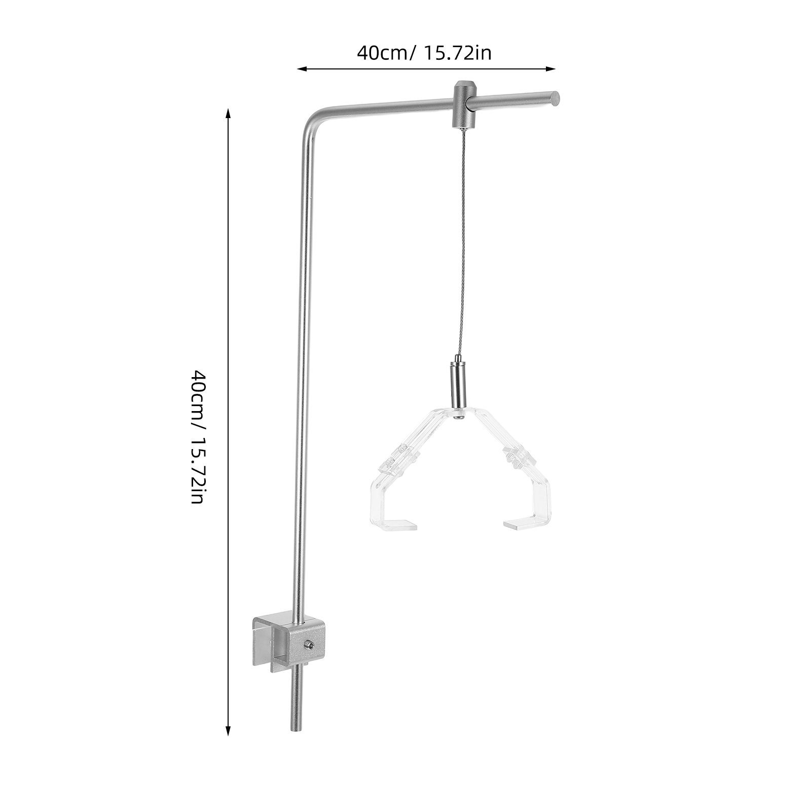 2pcs Aquarium Light Holder Wit - Aquarium Fish Lamp ulasan dan harga