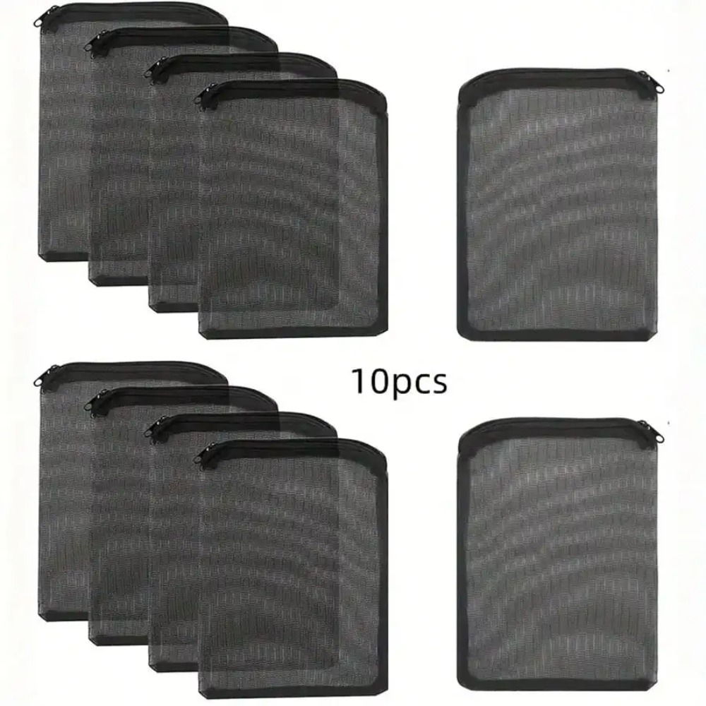 10pcs Black Mesh Filter Bags w - Aquarium Fish Keeping ulasan dan harga