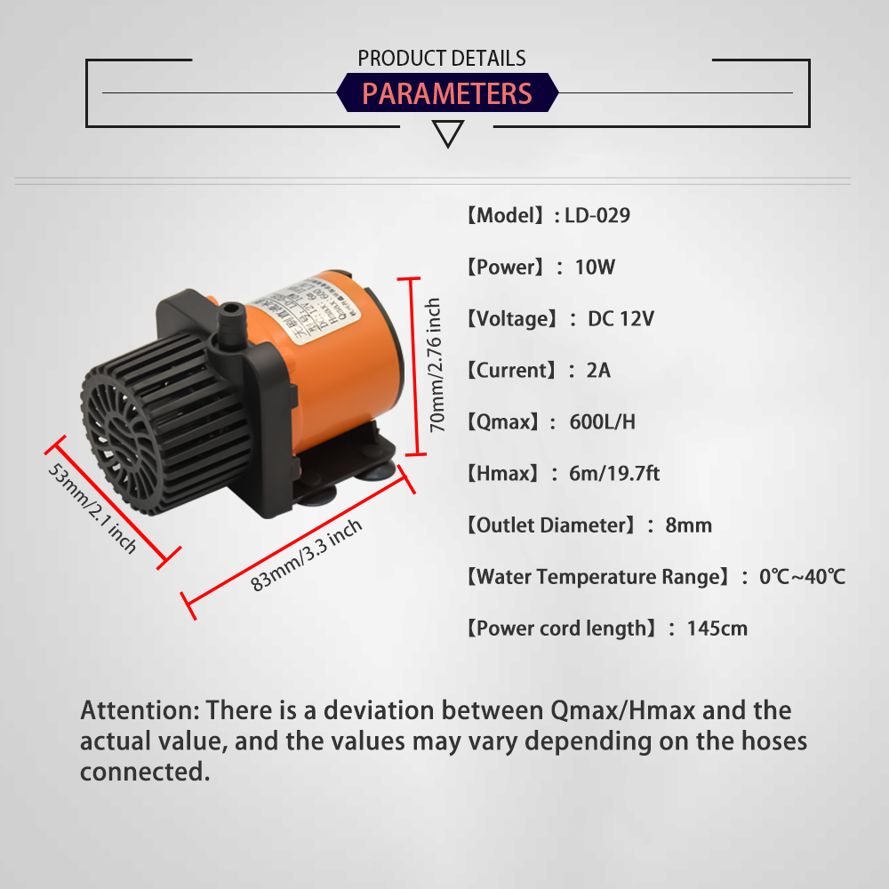 12V DC Brushless Small Submers - Aquarium Fish Small ulasan dan harga