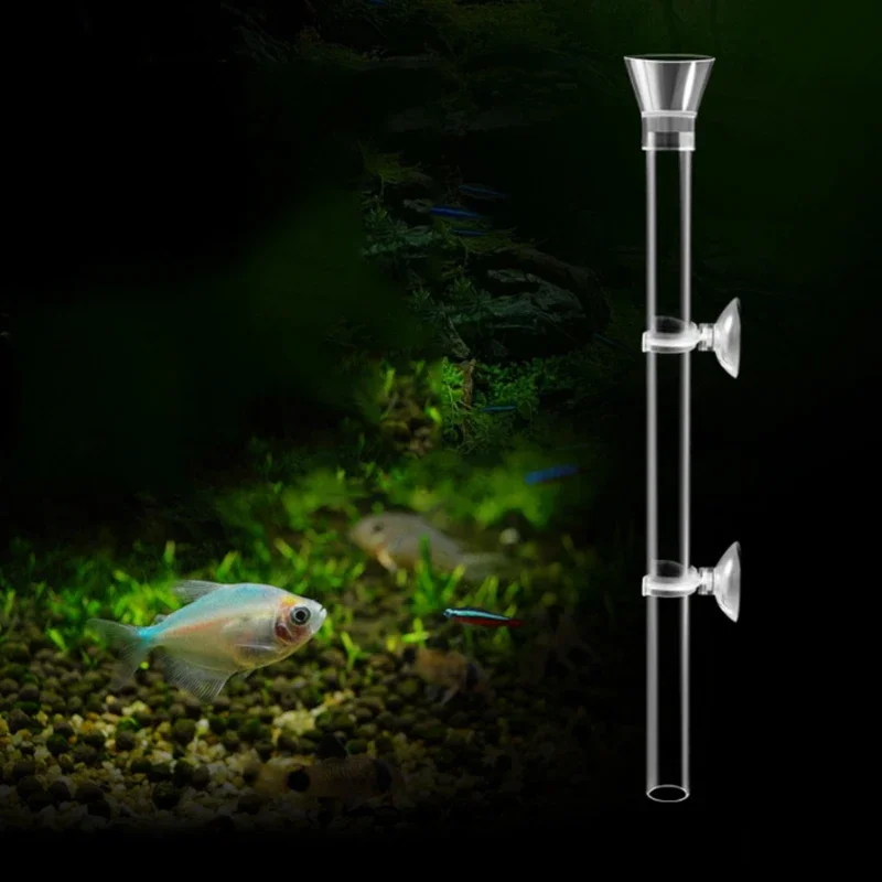 Acrylic Aquarium Feeder Tube D - Aquarium Fish Holiday Food ulasan dan harga
