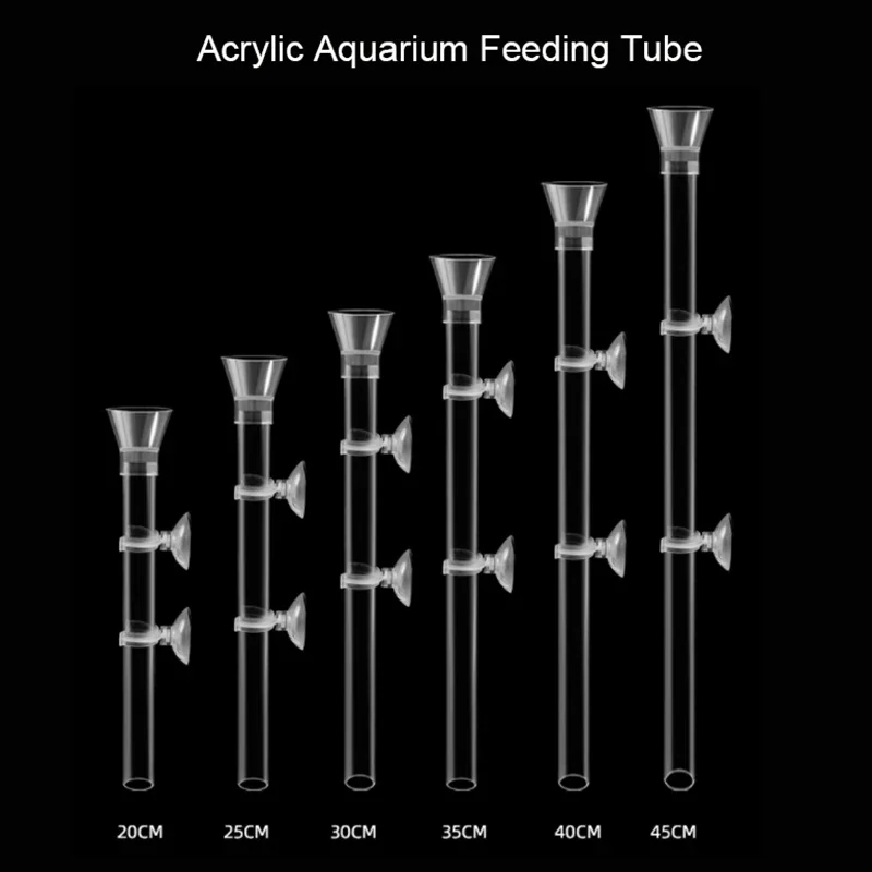 Acrylic Aquarium Feeder Tube D - Aquarium Fish Holiday Food ulasan dan harga