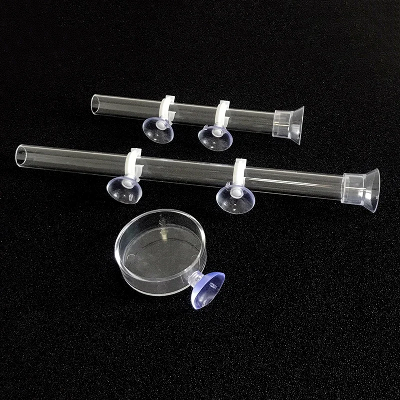 Acrylic Aquarium Feeder Tube D - Aquarium Fish Holiday Food ulasan dan harga