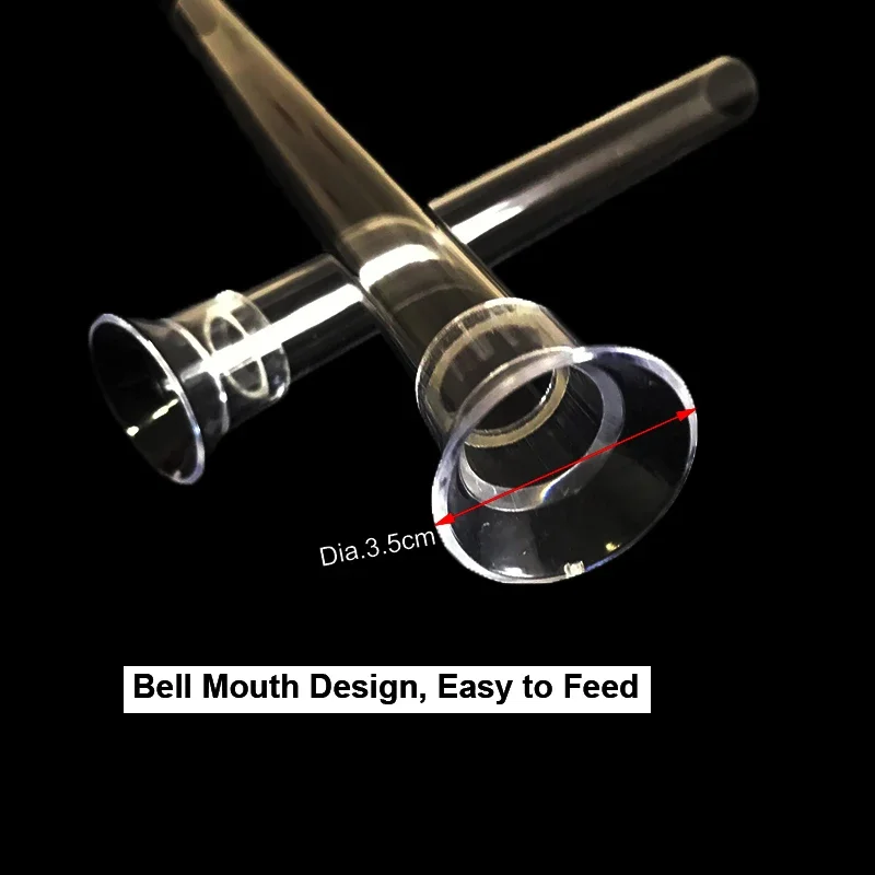 Acrylic Aquarium Feeder Tube D - Aquarium Fish Holiday Food ulasan dan harga
