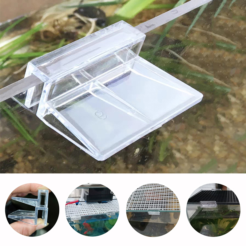 Fish Tank Acrylic Clips, Aquar - Aquarium Fish Lamp ulasan dan harga