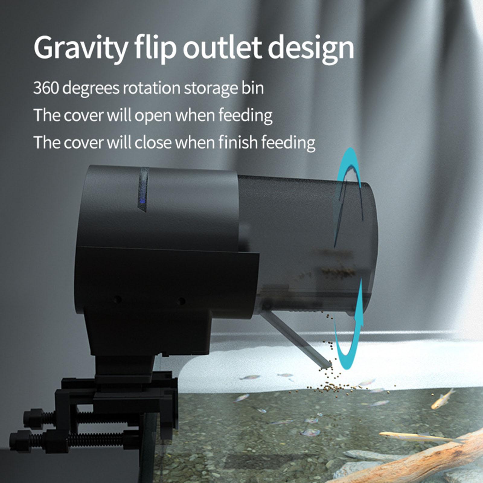 Large Capacity WiFi Automatic  - Aquarium Fish Holiday Food ulasan dan harga