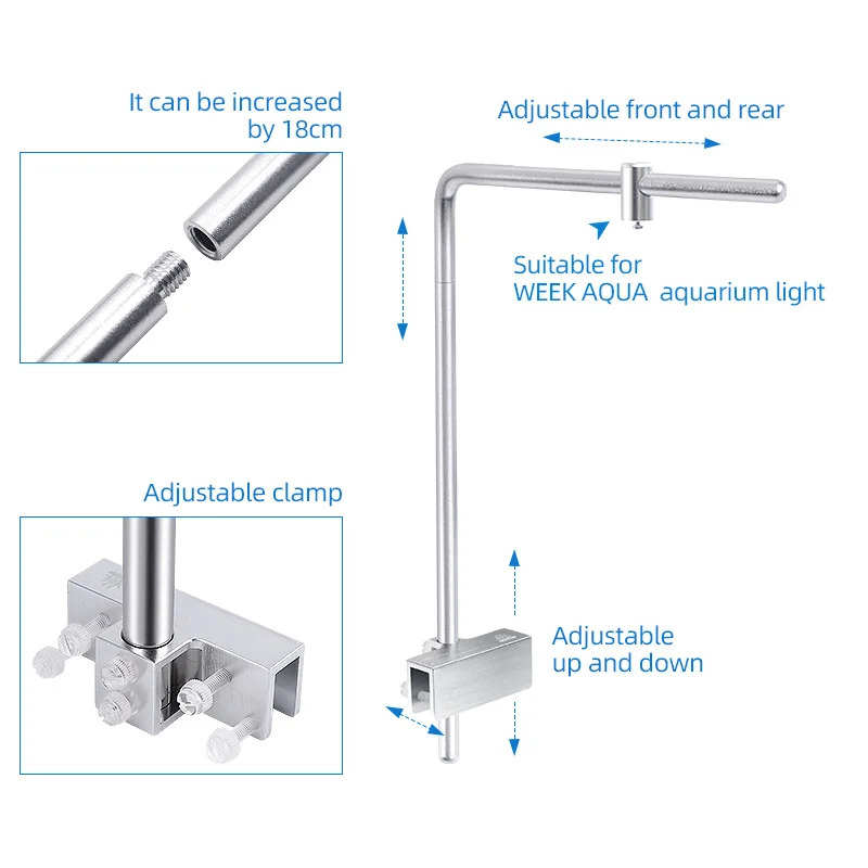Week Aqua Light Stand Universa - Aquarium Fish Quarantine ulasan dan harga